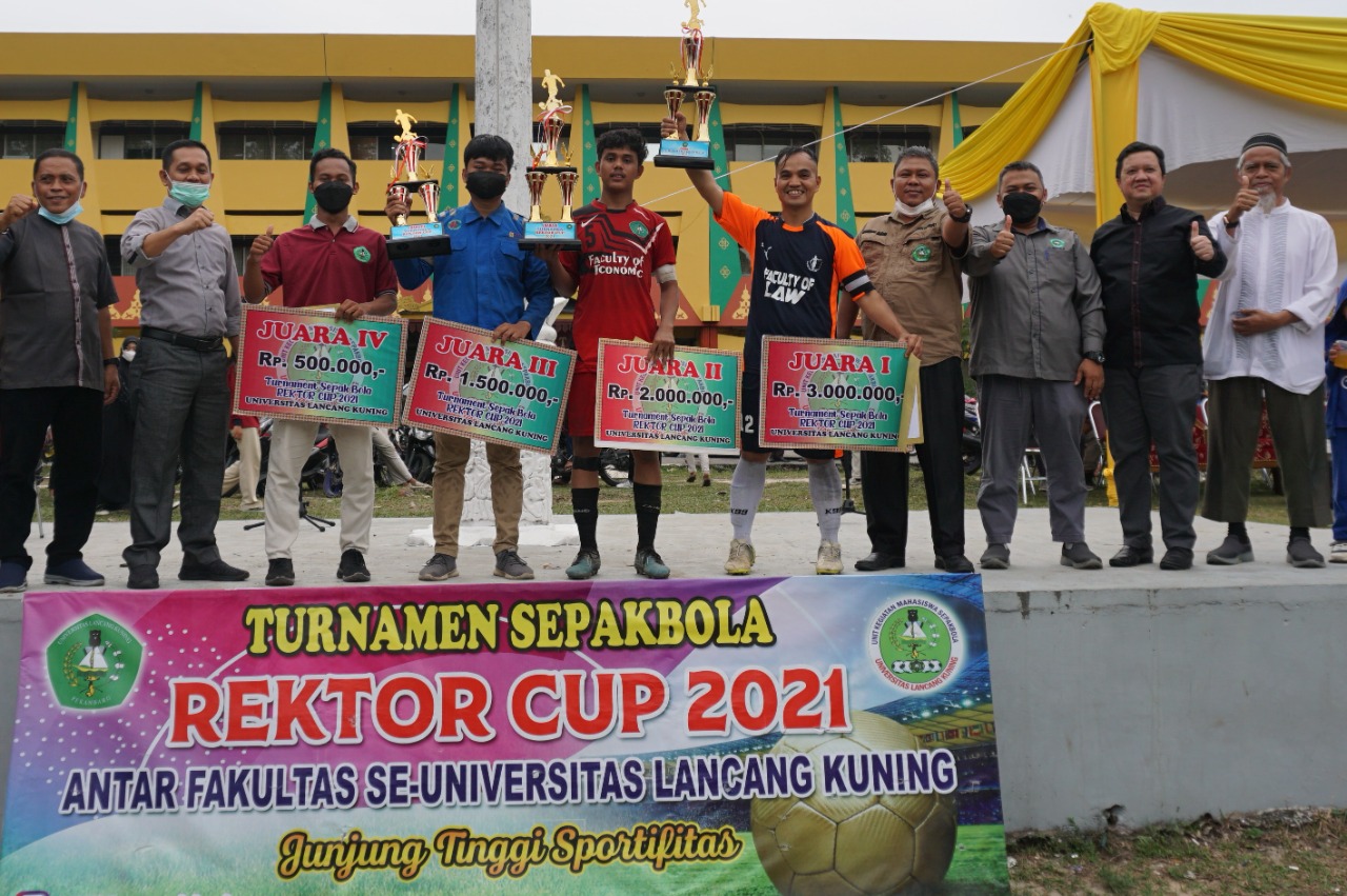 Taklukkan Tim Kuat Fekon 3-0, Tim FH Juara Kompetisi Rektor Cup Unilak 2021