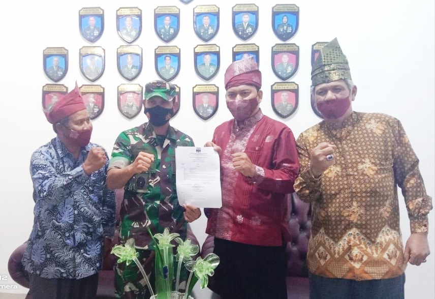 Danrem Terima Kunjungan Silaturahmi Panglima PADAN Riau